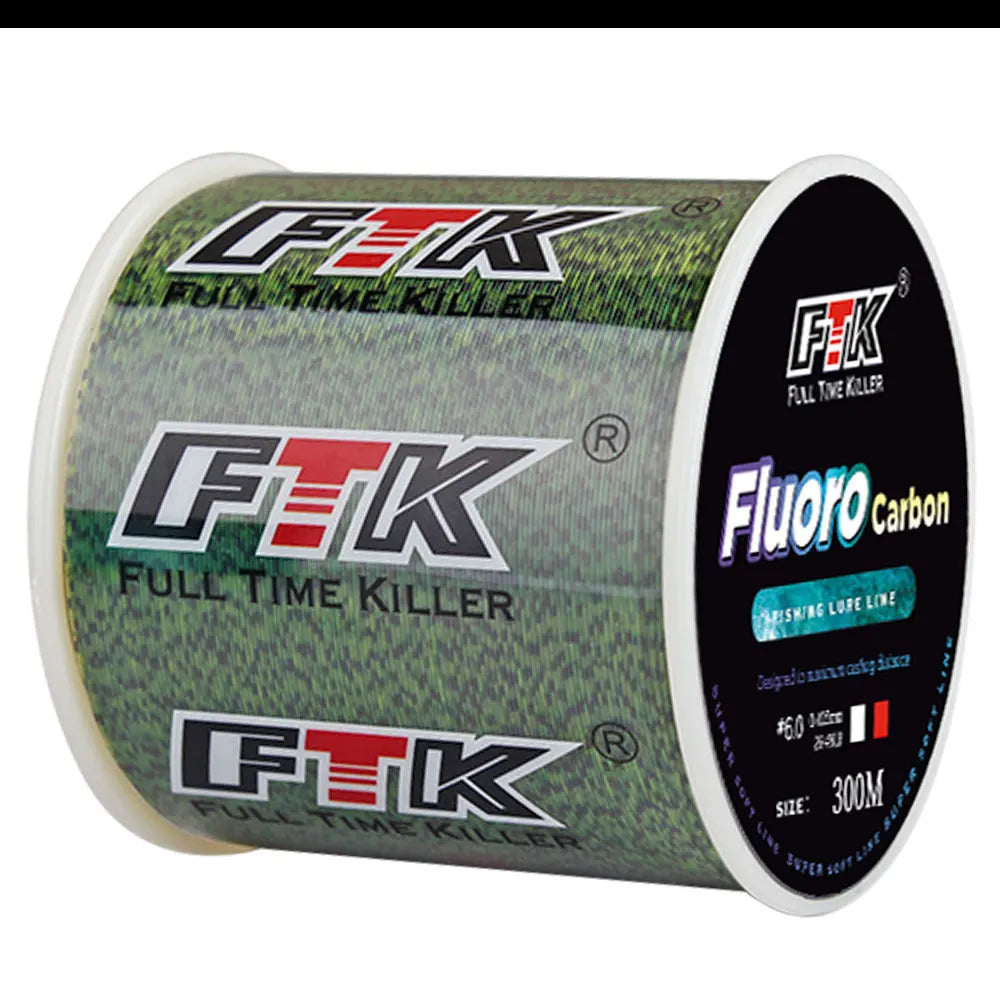 Invisible Fishing Line 300/500m - Fluorocarbon Coated