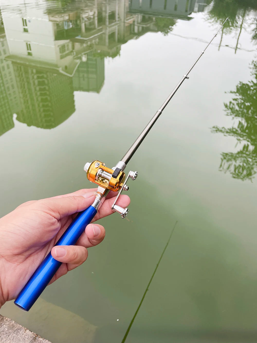 Telescopic Pen Fishing Rod