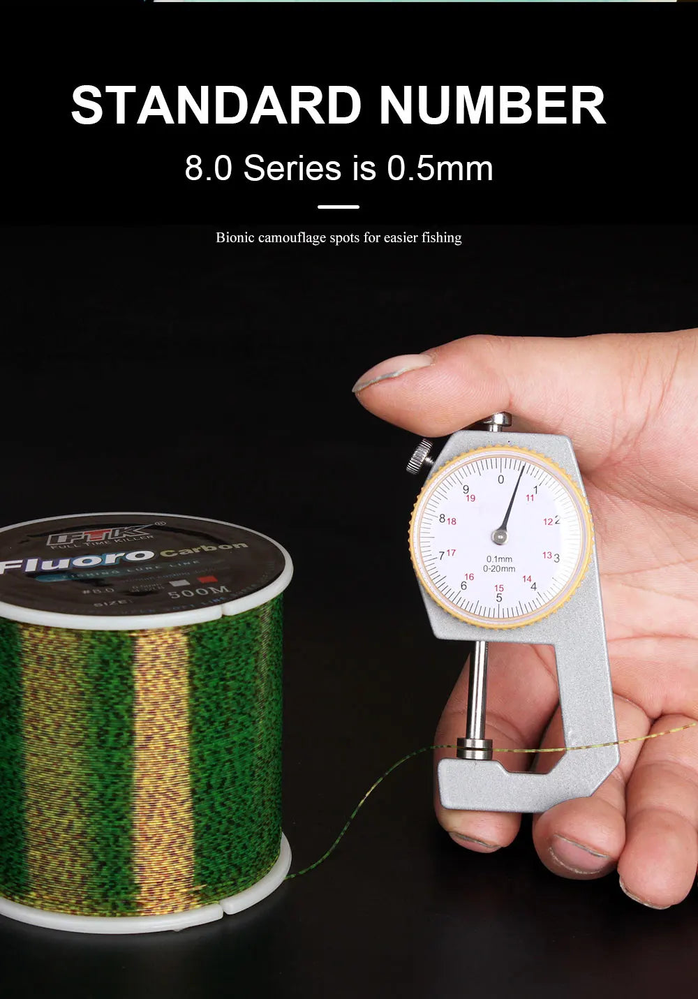 Invisible Fishing Line 300/500m - Fluorocarbon Coated