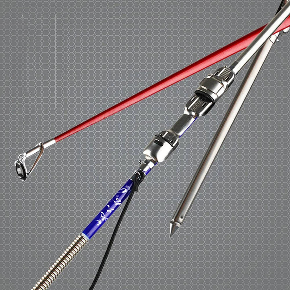 Automatic Spring Fishing Rod Foldable Travel - OCEANIS GEAR