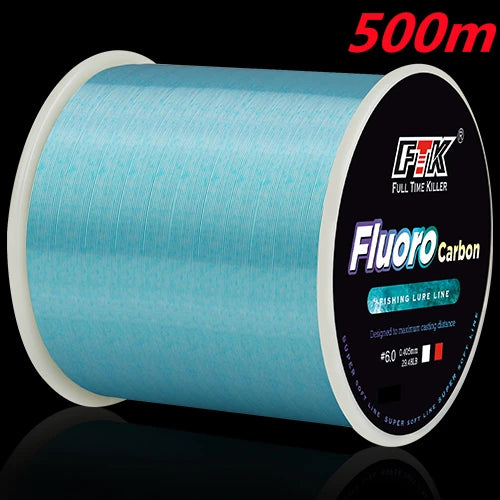Invisible Fishing Line 300/500m - Fluorocarbon Coated