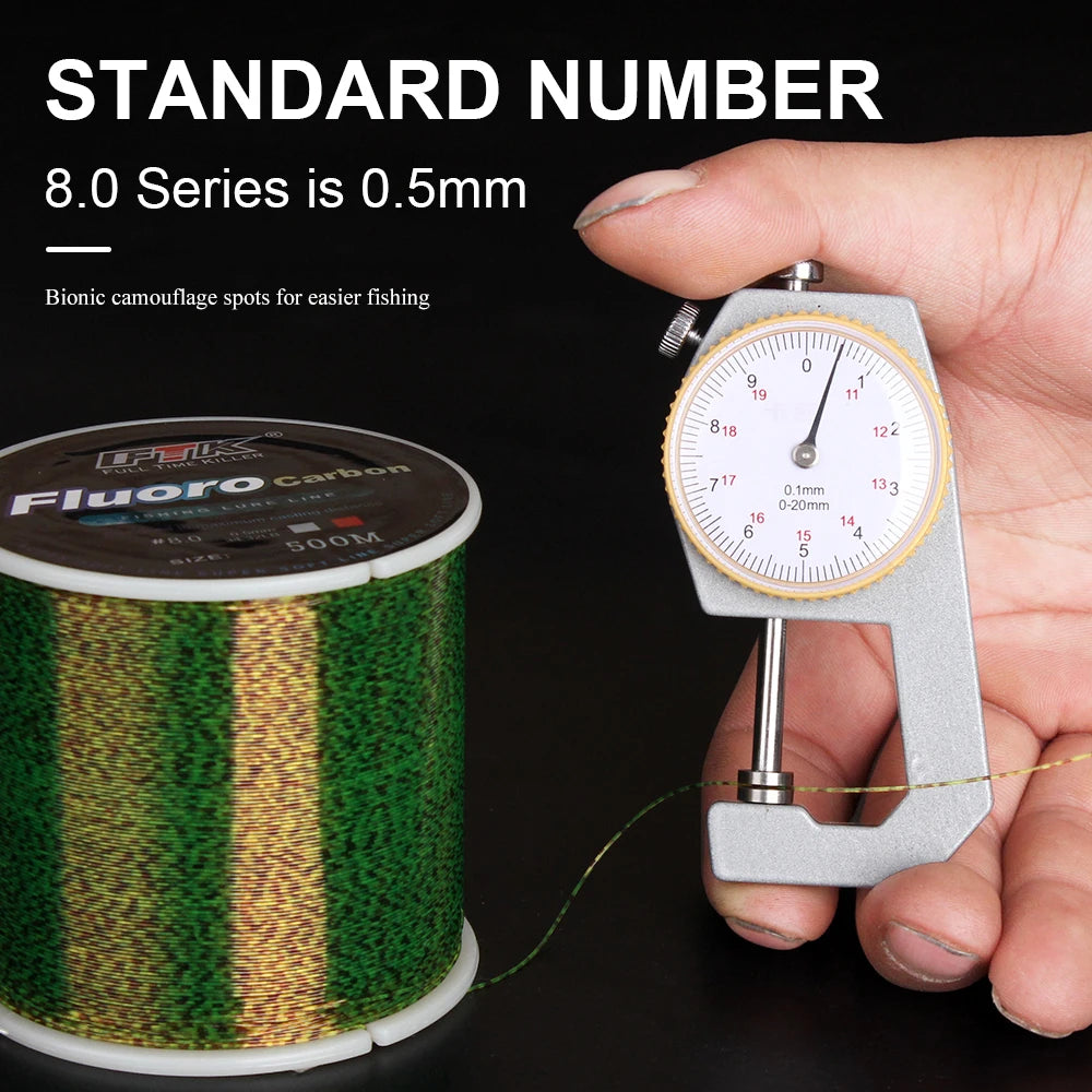 Invisible Fishing Line 300/500m - Fluorocarbon Coated