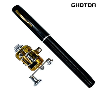 Telescopic Pen Fishing Rod