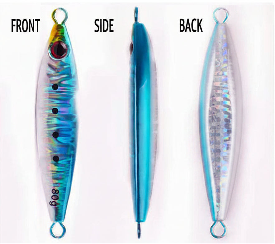 Metal Jig Lure Speed Sink | Sequin Hook | Sea Fishing | 20-100g
