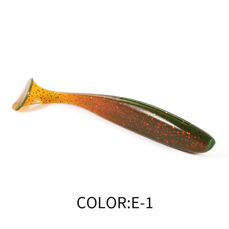 Soft Shiner Lures 50-100mm - Pike Bait 10-20pcs