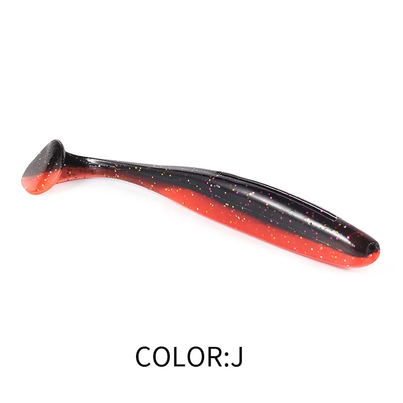 Soft Shiner Lures 50-100mm - Pike Bait 10-20pcs
