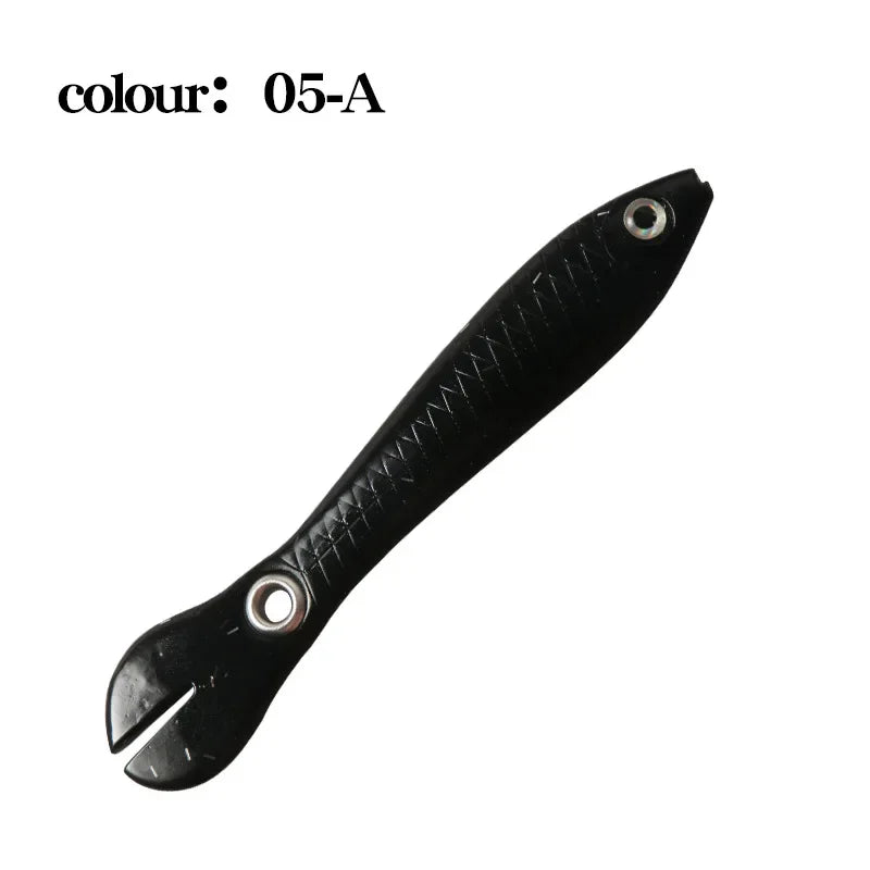 6g 10cm 1pcs Loach Baits Bass Pike Trout Soft Fishing Bait Bouncing Lure Simulation Bionic Silicone Tail Wobbler Lures