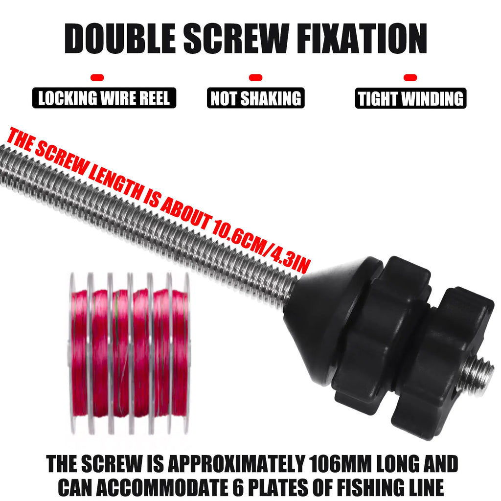 Portable Fishing Line Spooler & Winder Machine | Baitcasting & Spinning Reel