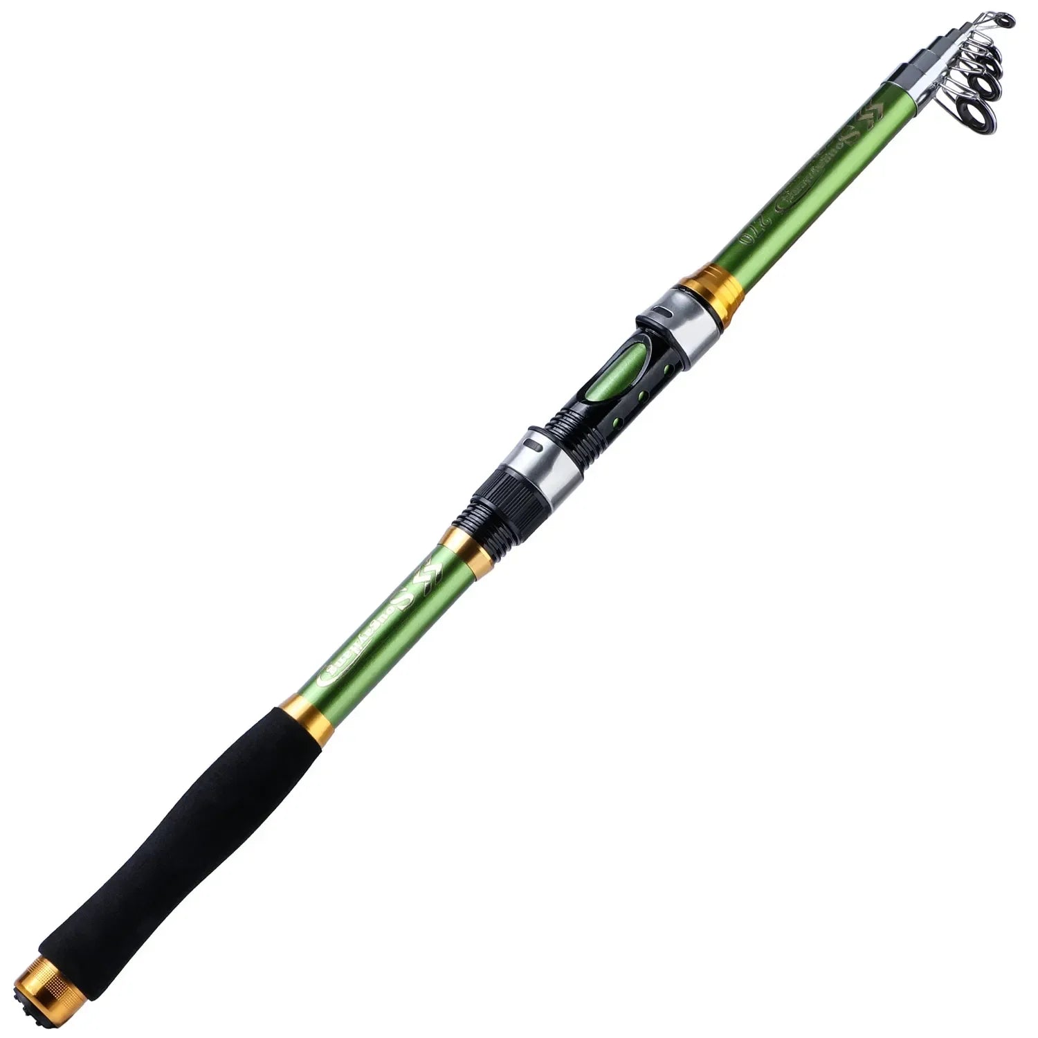 Telescopic Spinning Rod 2.1-3.6M Carbon