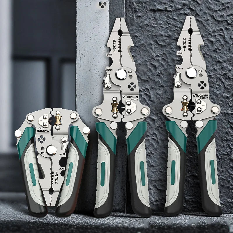 Foldable Wire Stripping Pliers | High Carbon Steel | 27mm