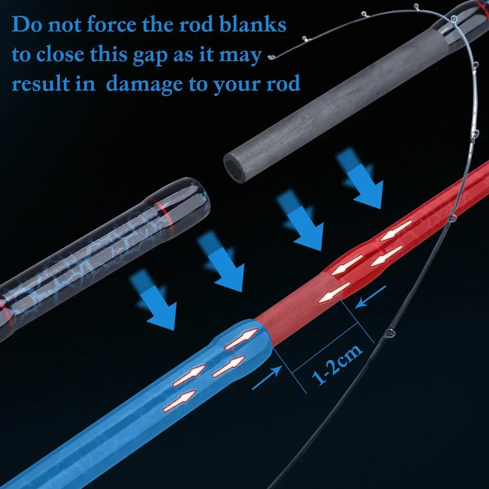 Fishing Rod and Reel Combo Set with Bag