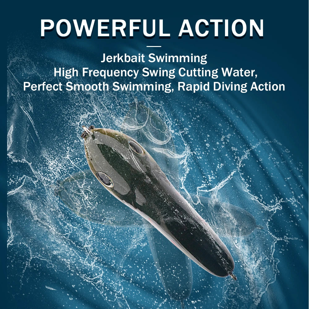 VIB Hard Bait Jerkbait Slow Sinking | ABS | 60-100mm | Pike Bass