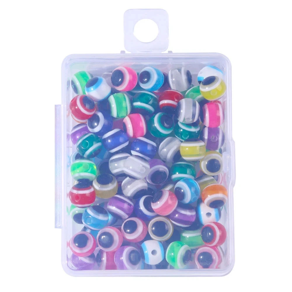 Phosphorescent Barrier Beads 4-8mm Glow Fish Eye - OCEANIS GEAR