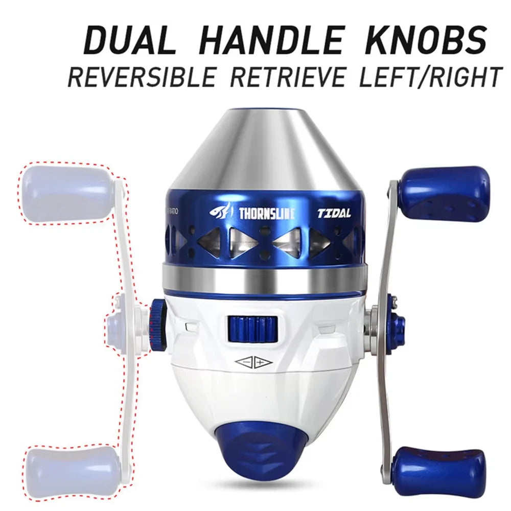 Spincast Reel 4.0:1 Interchangeable Handles - OCEANIS GEAR