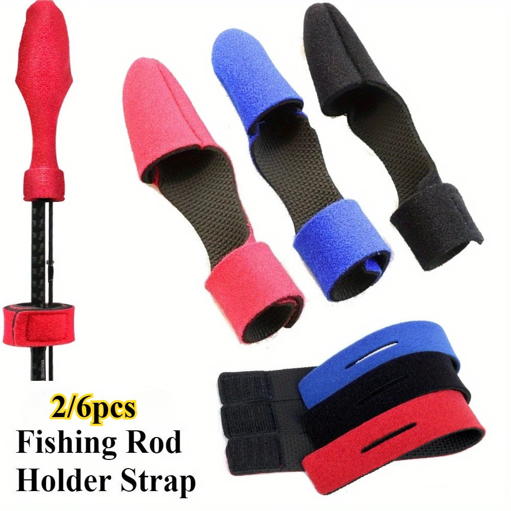 Fishing Rod Holder Straps Kit 2pcs