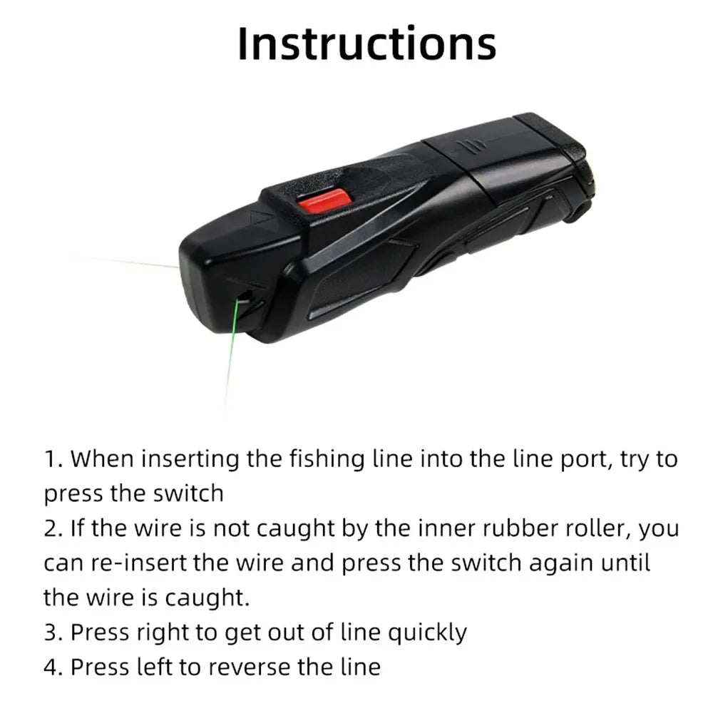 Electric Fishing Line Remover & Winder | 3.5m/s | ABS