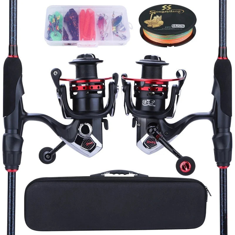 Complete Carbon Fishing Rod Kit