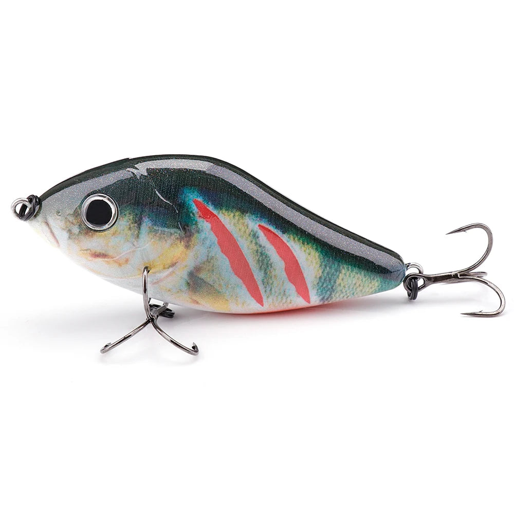 VIB Hard Bait Jerkbait Slow Sinking | ABS | 60-100mm | Pike Bass