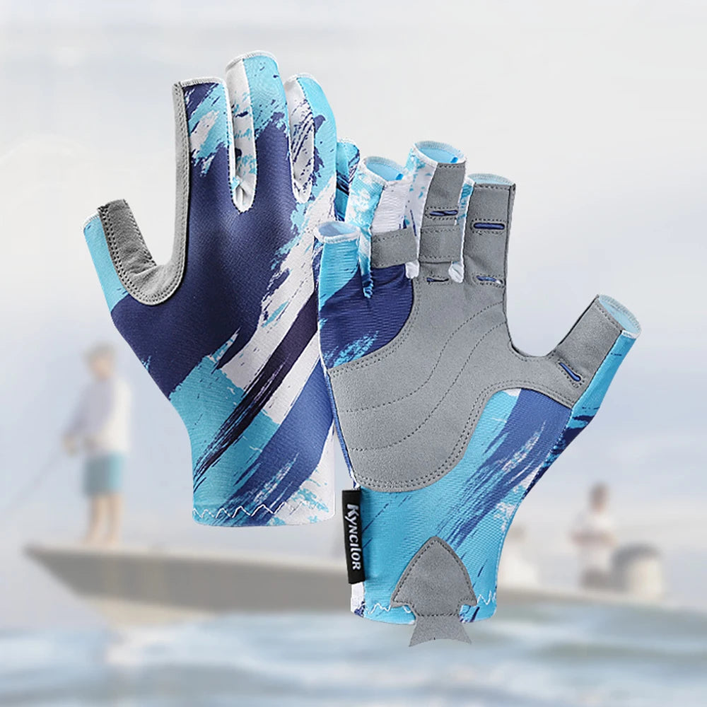 Gants de pêche respirants sans doigts avec protection UV - OCEANIS GEAR 