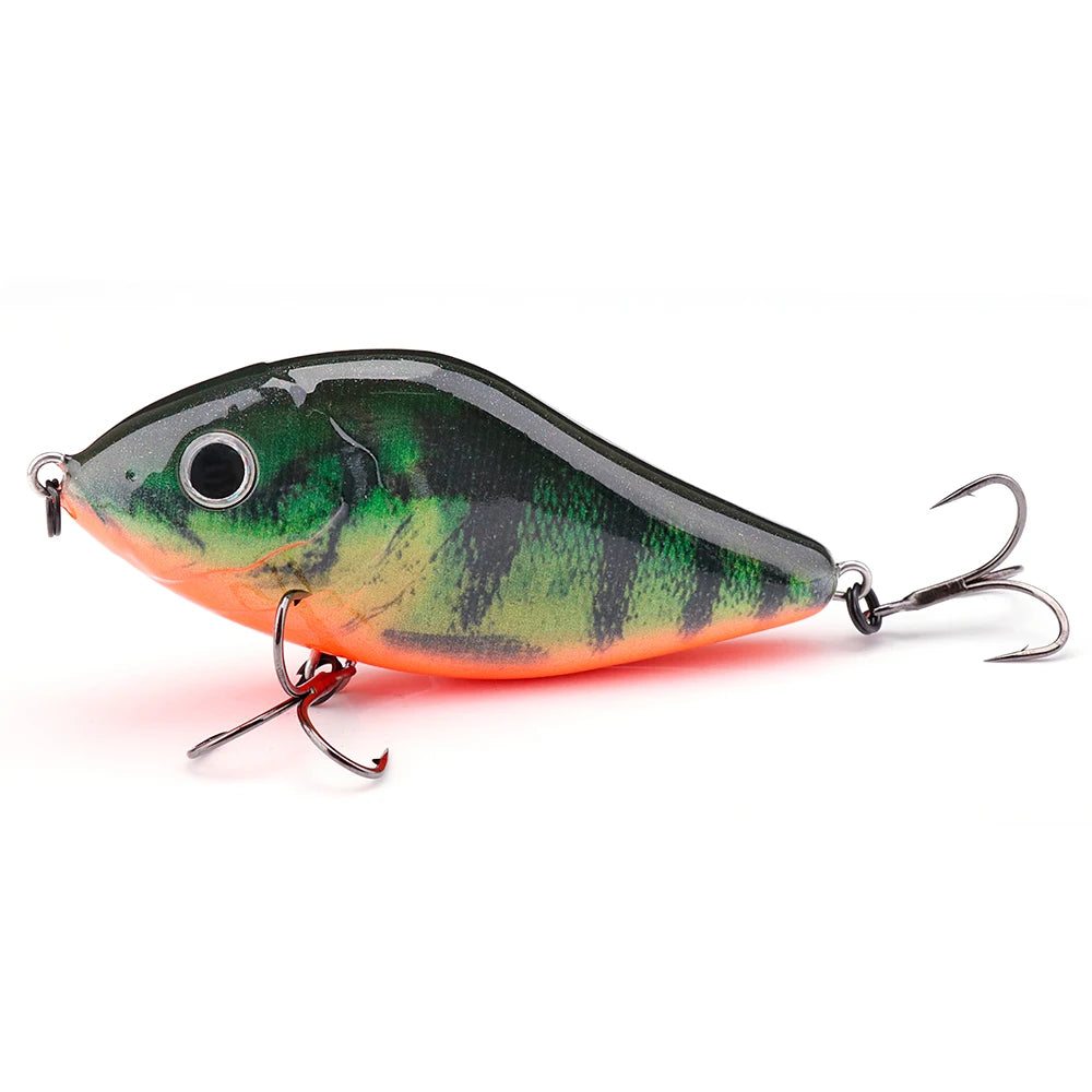 VIB Hard Bait Jerkbait Slow Sinking | ABS | 60-100mm | Pike Bass
