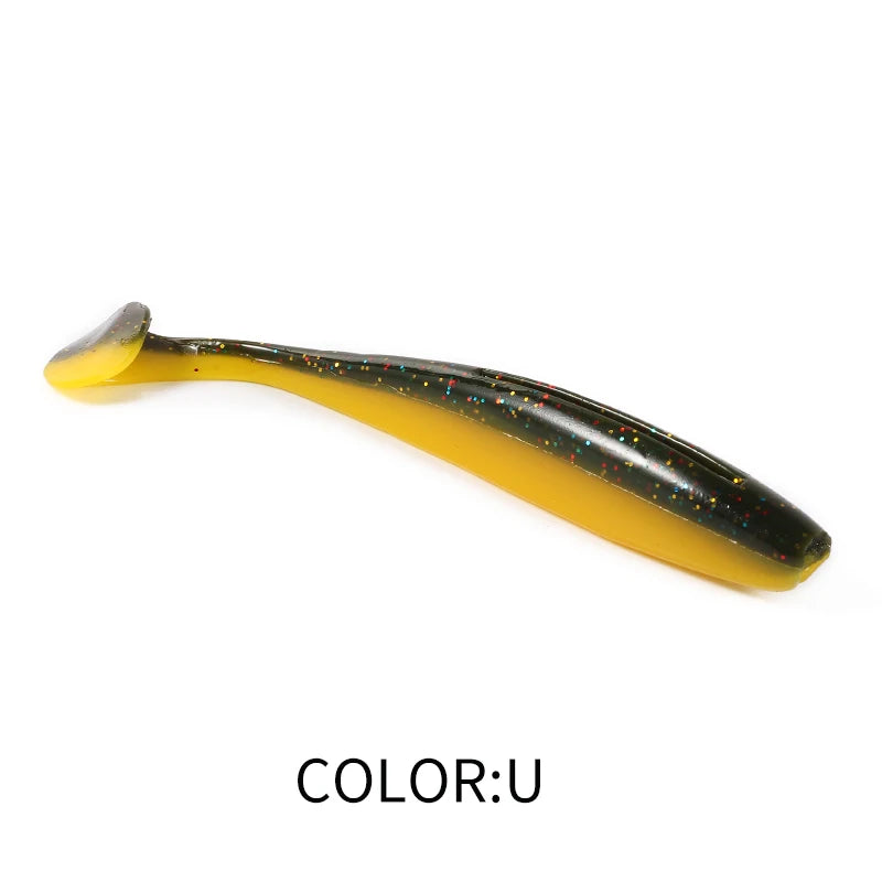 Soft Shiner Lures 50-100mm - Pike Bait 10-20pcs
