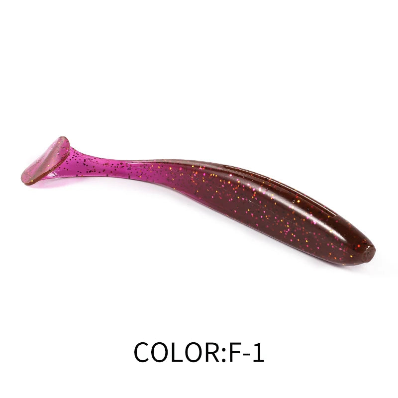 Soft Shiner Lures 50-100mm - Pike Bait 10-20pcs