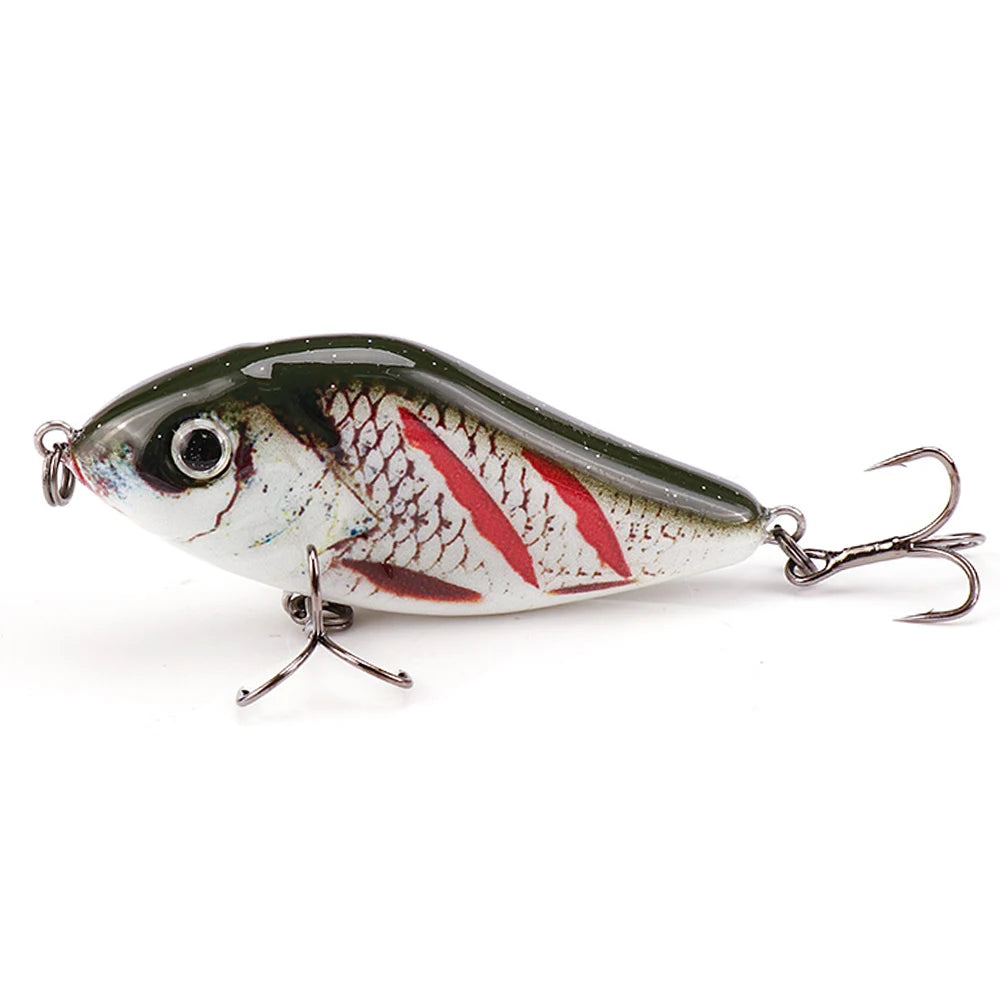 VIB Hard Bait Jerkbait Slow Sinking | ABS | 60-100mm | Pike Bass
