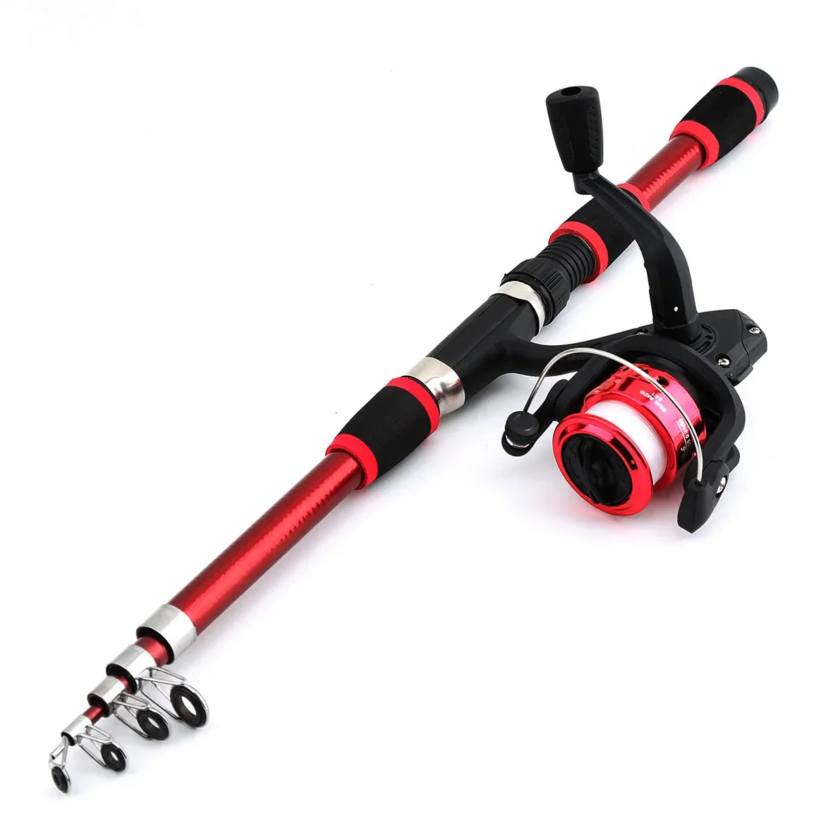 Kids Telescopic Fishing Rod & Spinning Reel Combo Kit | 1.8m