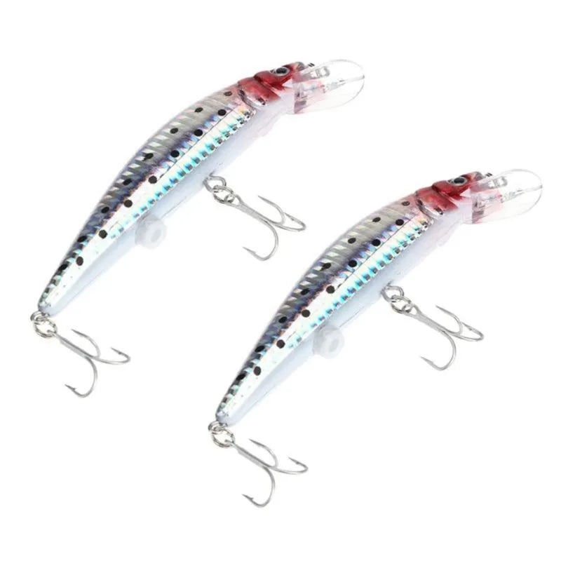Electric Vibrating LED Lure - USB Rechargeable Waterproof