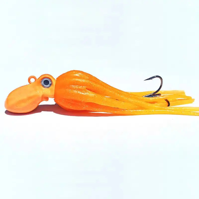 Metal Head Trolling Lure Octopus 100-400g - Glow