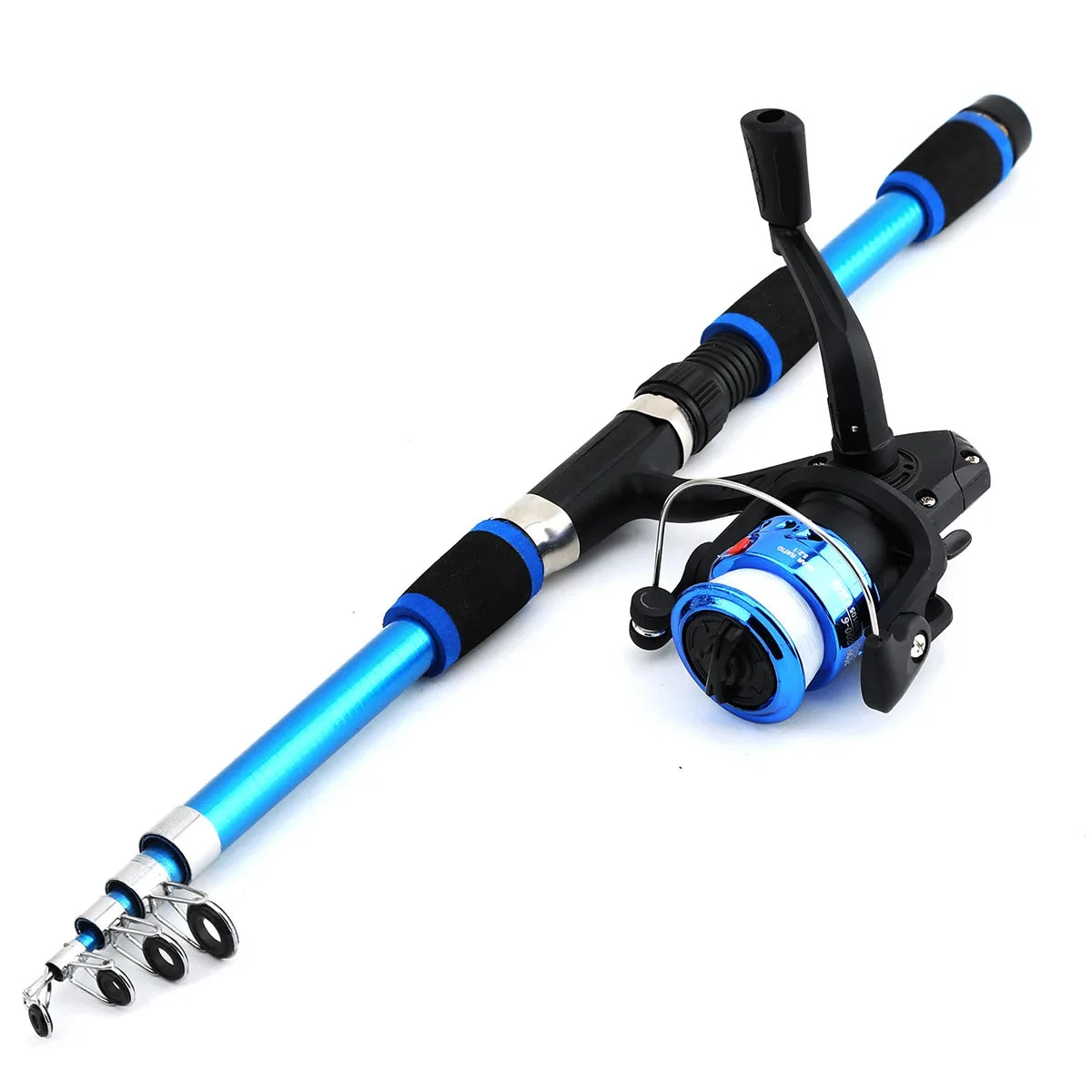 Kids Telescopic Fishing Rod & Spinning Reel Combo Kit | 1.8m