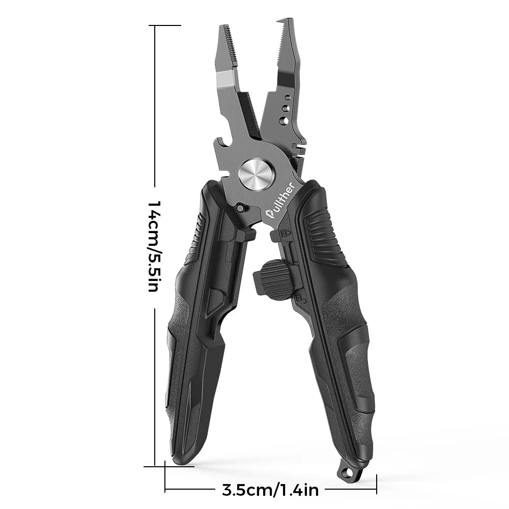 Multifunctional Fishing Pliers | Stainless Steel Teflon Coated | 5.5inch