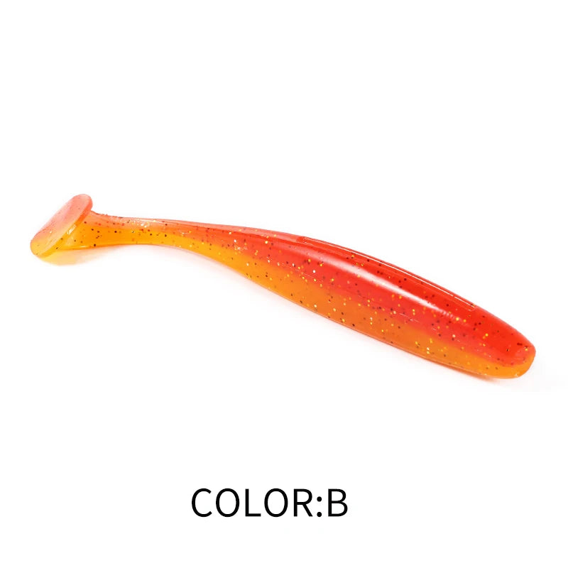 Soft Shiner Lures 50-100mm - Pike Bait 10-20pcs