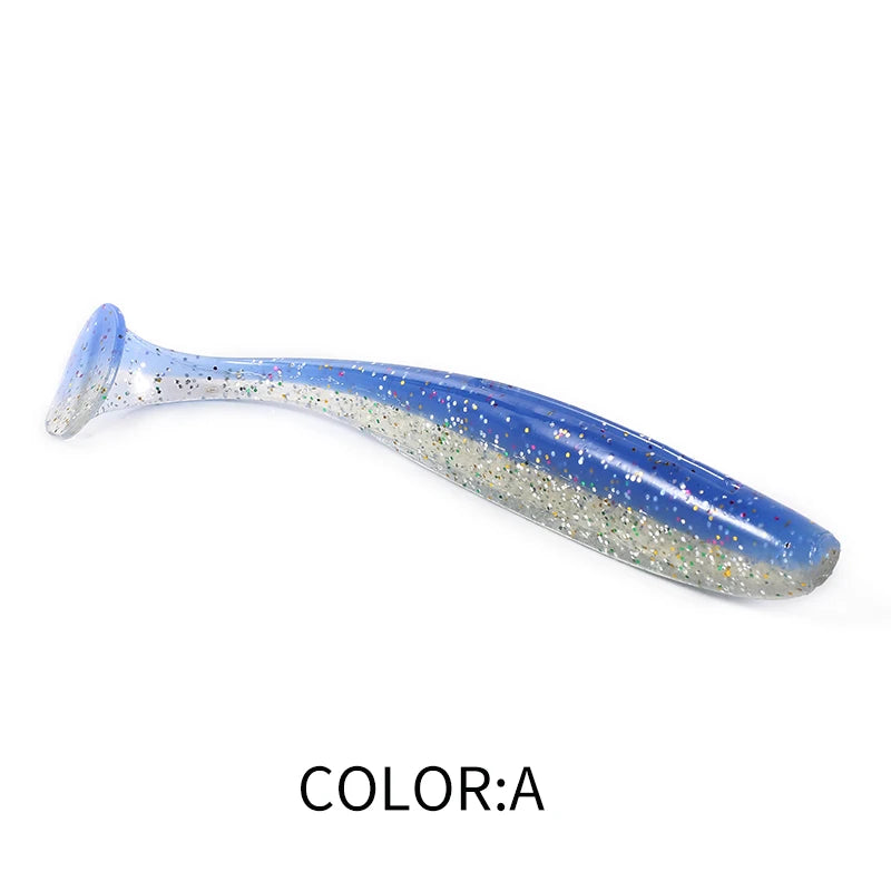 Soft Shiner Lures 50-100mm - Pike Bait 10-20pcs