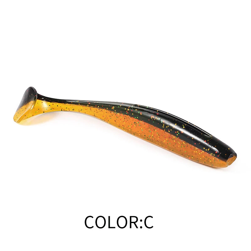 Soft Shiner Lures 50-100mm - Pike Bait 10-20pcs