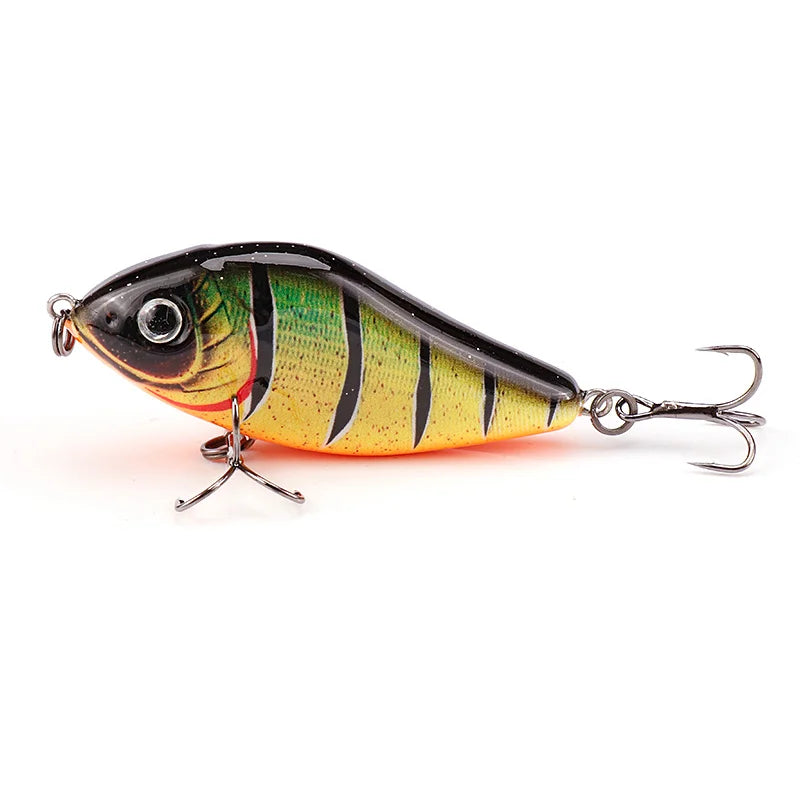 VIB Hard Bait Jerkbait Slow Sinking | ABS | 60-100mm | Pike Bass