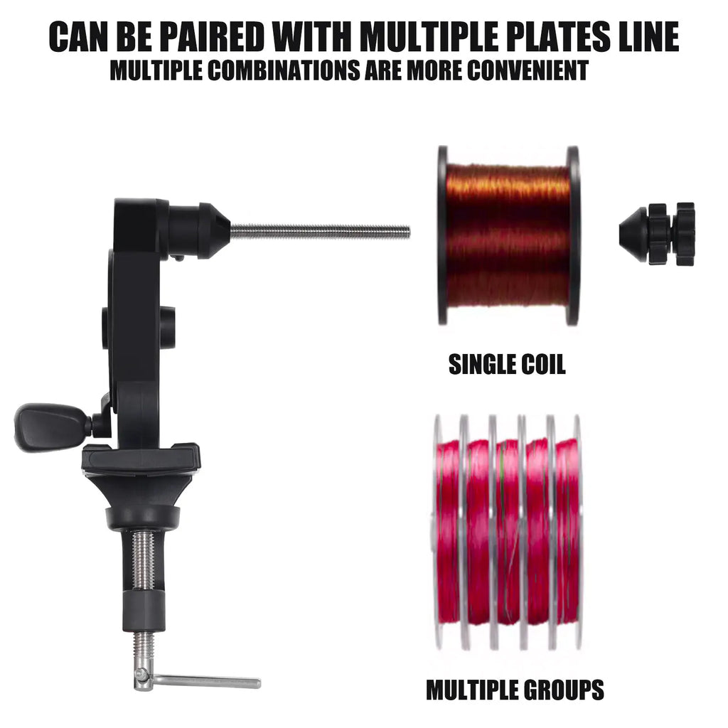 Portable Fishing Line Spooler & Winder Machine | Baitcasting & Spinning Reel