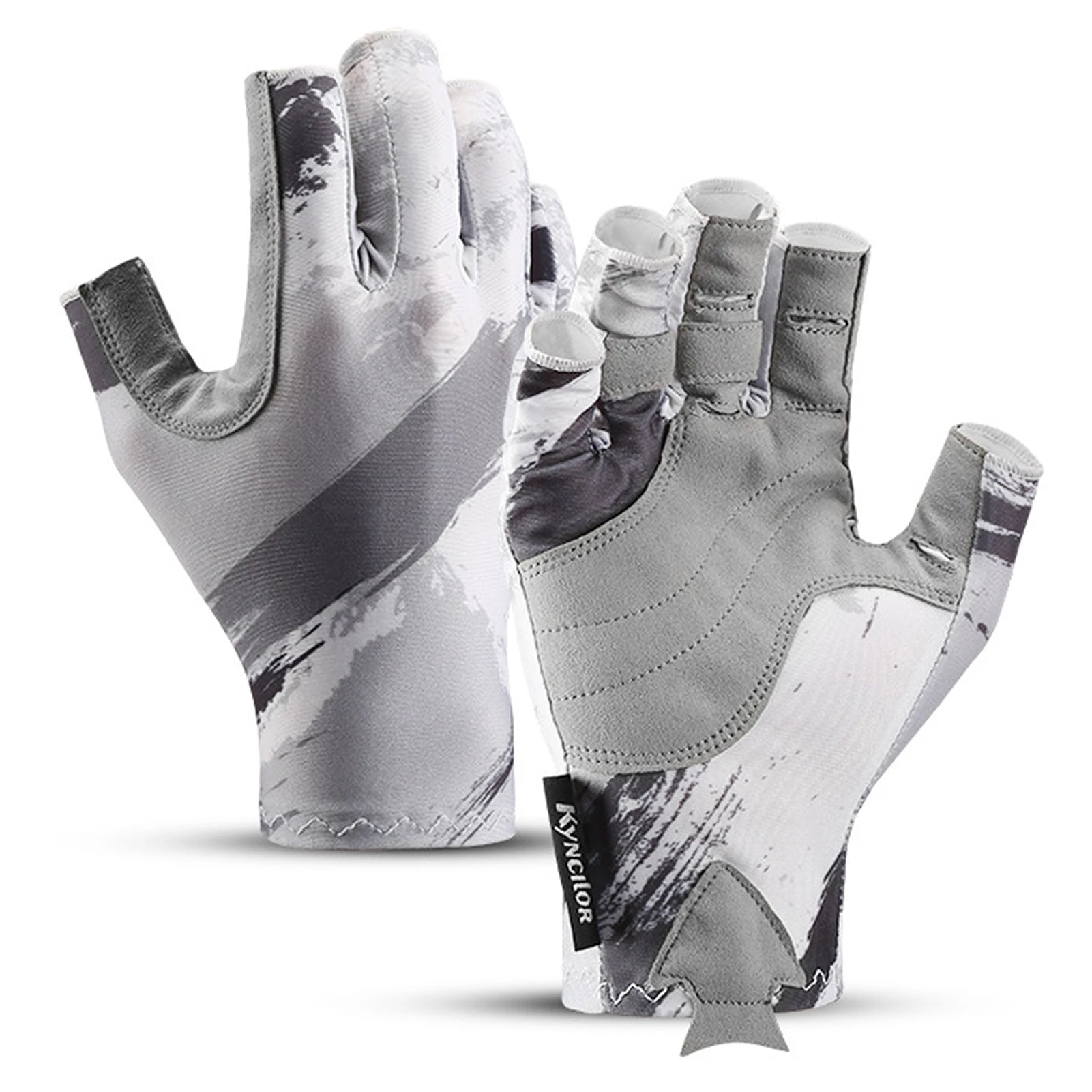 Breathable Fishing Gloves Fingerless UV Protection - OCEANIS GEAR