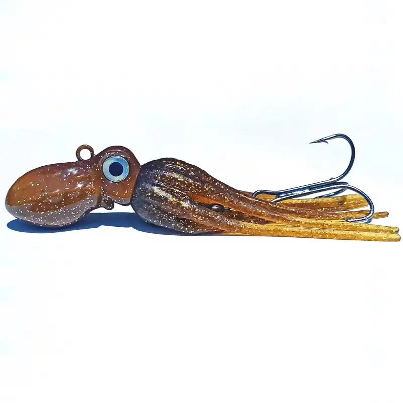 Metal Head Trolling Lure Octopus 100-400g - Glow