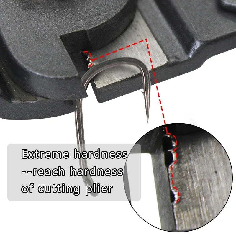 Carp Fishing Hooks Wide Gape - 10pcs PTFE Coated