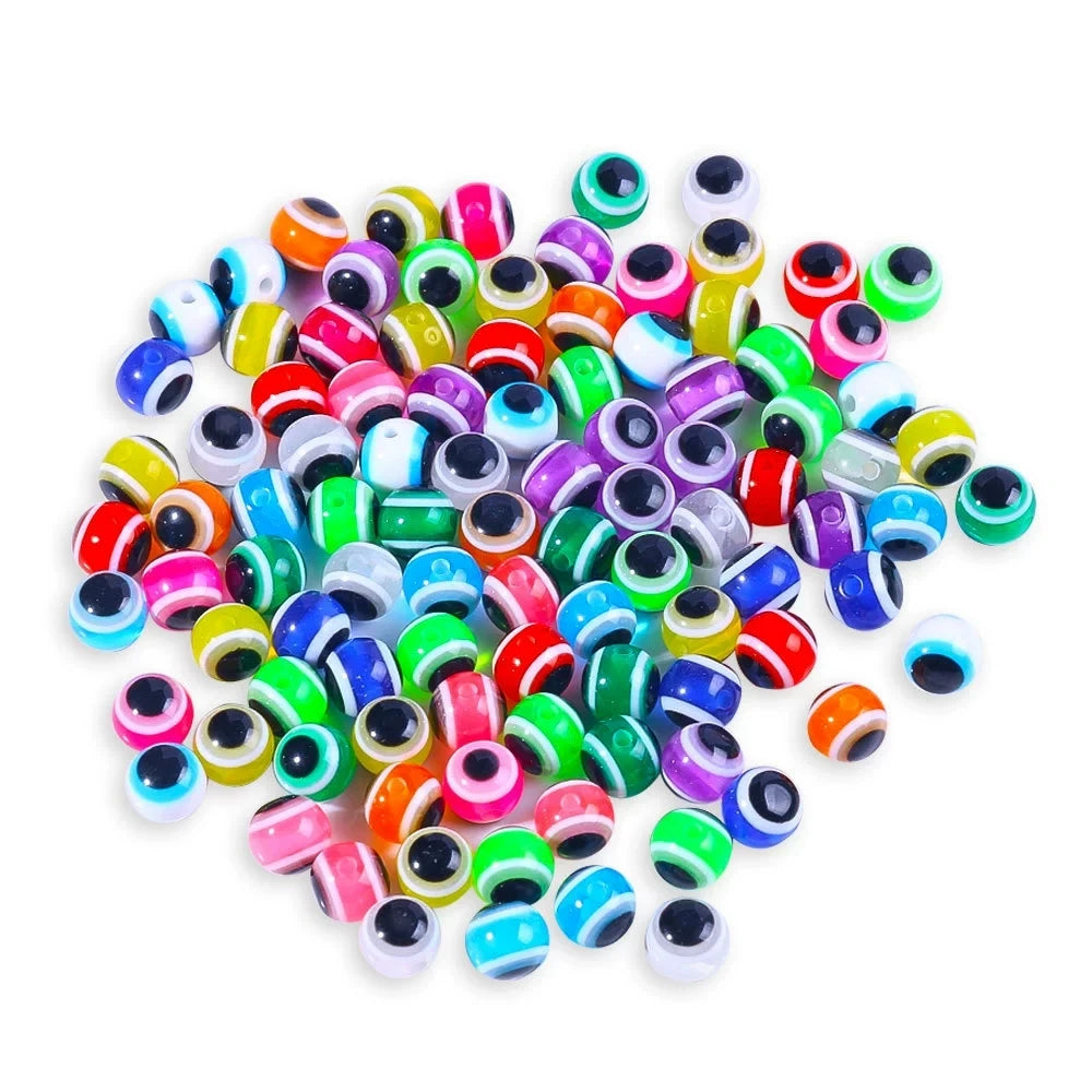 Phosphorescent Barrier Beads 4-8mm Glow Fish Eye - OCEANIS GEAR