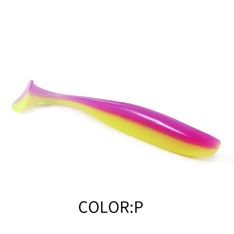 Soft Shiner Lures 50-100mm - Pike Bait 10-20pcs