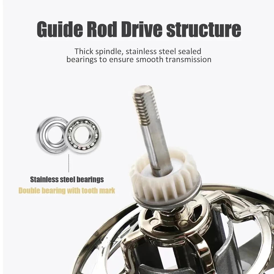 Moulinet spinning 8000-14000 en acier inoxydable, frein 25 kg - OCEANIS GEAR 